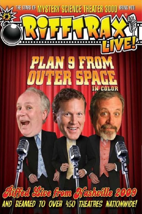 Plagát RiffTrax Live: Plan 9 from Outer Space